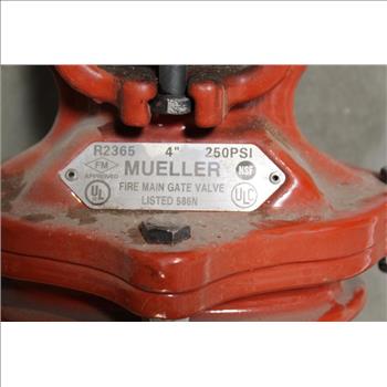 Mueller R2365 Fire Main Gate Valve