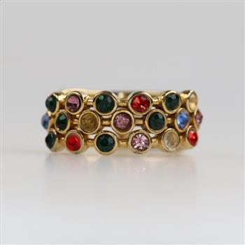 Multicolored Stone Fashion Ring