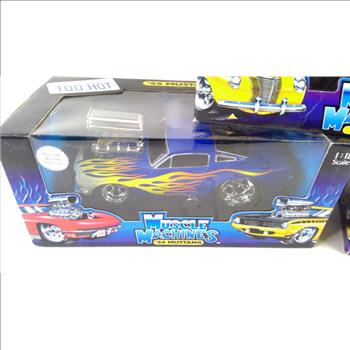 Muscle Machine Model Cars 3 Pieces