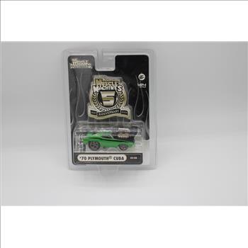 Muscle Machines 5 Anniversary 70 Plymouth Cuda