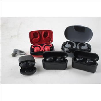 Muze And More Earbuds Lot, 6 Pieces