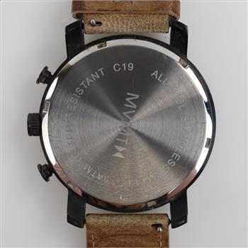 MVMT Gunmetal & Sandstone Watch