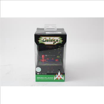 My Arcade Galaga Collectible Micro Player Retro Arcade, Black