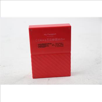 My Passport External Hard Drive, 4TB