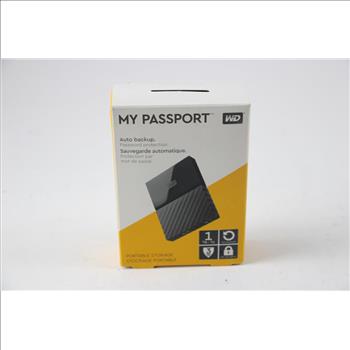 My Passport WDPortable Storage Stockage Portable, WDBYNN0010BBK-WESN