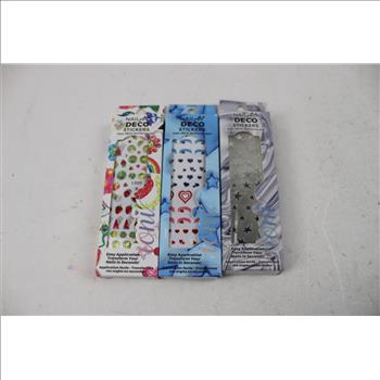 Nail Art Chrome Powder, Cuticle Oil, And More, 11 Pieces