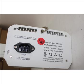 Nanolux Super DE 1000w Ballast With Reflector Hood & Bulb