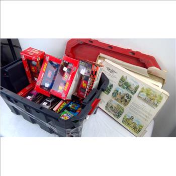 Nascar Racing Champions Stock Car Replicas, 1990 Baseball Trading Cards, And More