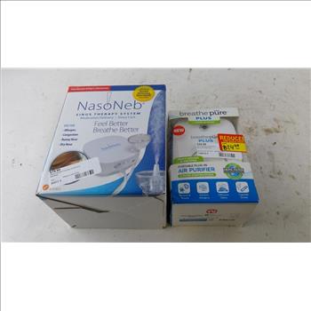 NasoNeb Sinus Therapy System And More 2 Pieces