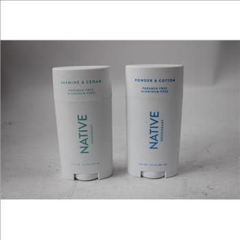 Native Deodorant, Paraben Free 4 Pieces