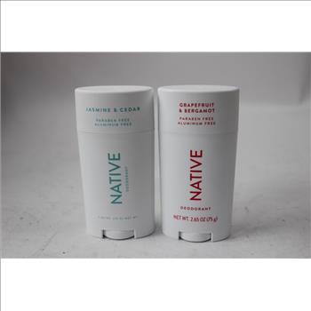 Native Deodorant, Paraben Free 4 Pieces