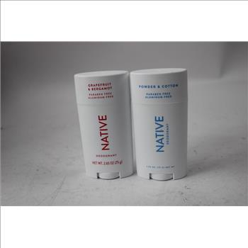Native Deodorant, Paraben Free 4 Pieces