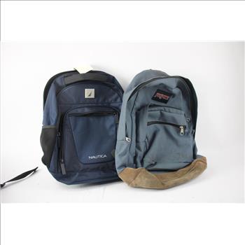 Nautica Travel Backpack, Jansport Backpack, And More, 8+ Pieces