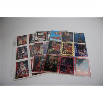 NBA Chicago Bulls Trading Card Lot, 50+ Pieces