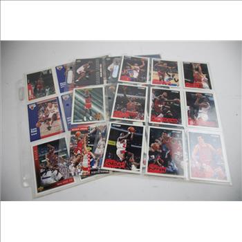 NBA Chicago Bulls Trading Card Lot, 50+ Pieces