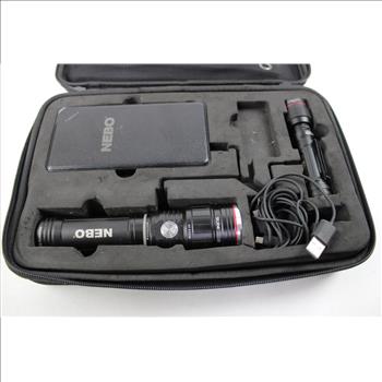 NEBO Emergency Kit Solar + Power + Light + Fire