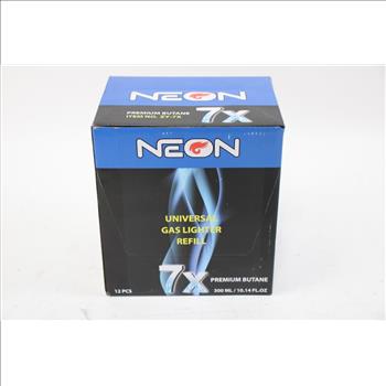 Neon 7x Premium Butane Universal Gas Lighter Refill