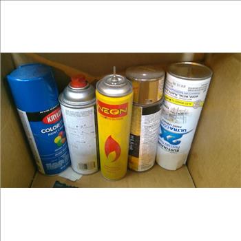 Neon Lighter Fluid, Rust-oleum Automobile Primer, And More, 12+ Pieces