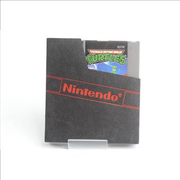 NES Teenage Mutant Ninja Turtles Cartridge With Sleeve