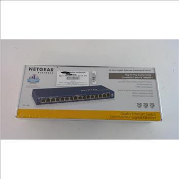 NetGear 16-Port Gigabit Ethernet Unmanaged Switch
