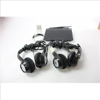 Netgear Gigabit Switch, Asus Wireless Router, Logitech Computer Mouse And More, 5+ Pieces