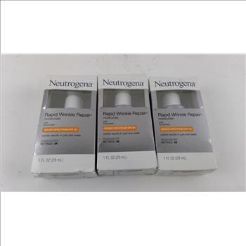 Neutrogena Rapid Wrinkle Repair Broad Spectrum SPF 30 3 Pieces