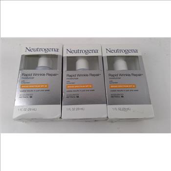 Neutrogena Rapid Wrinkle Repair Broad Spectrum SPF 30 3 Pieces
