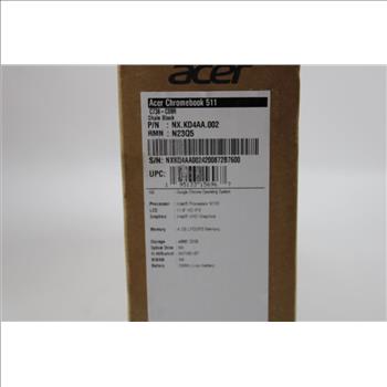 New Acer Chromebook 511 Laptop