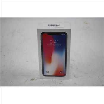 New Apple IPhone X, Space Gray, 256 Gb