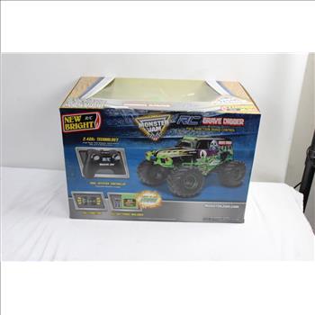 New Bright R/C Monster Jam Grave Digger R/C Toy