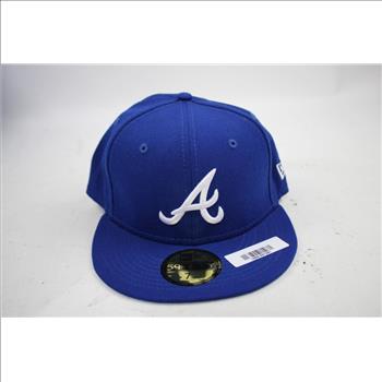 New Era 59Fifty Atlanta Braves Hat, Size 7-1/4