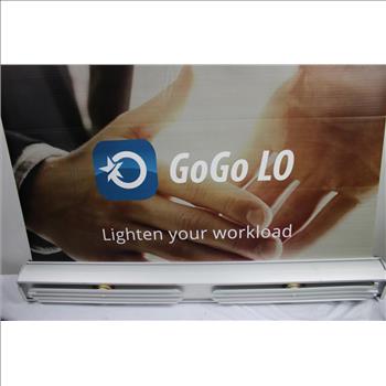 NewAmerican Funding, GoGo Partner Advertisement Presentation Stands, 2 Pieces