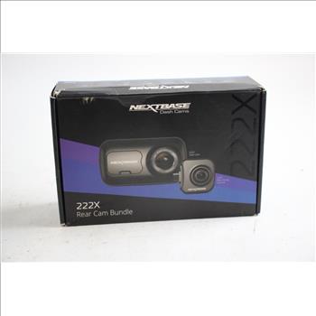 Nextbase 222x Rear Cam And Dash Cam Bundle