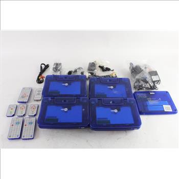 NextPlay Portable DVD Players, 4 Pieces