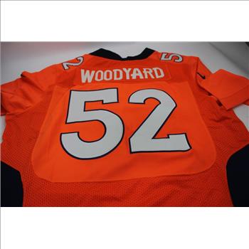 NFL Broncos #52 Woodyard Onfield Jersey, Size 52