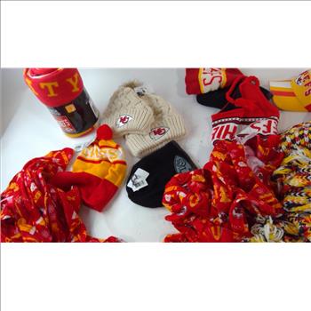 NFL KC Chiefs Blanket And More, 3+ Pieces