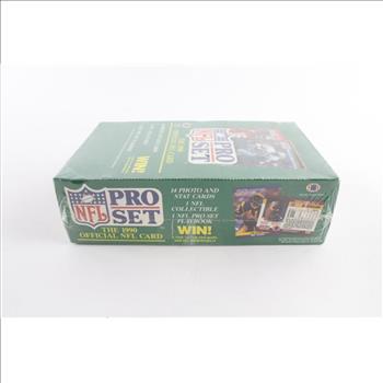 NFL Pro Set 1990 Card Pack Box