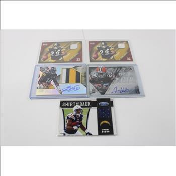 NFL Trading Cards, 10 Pieces