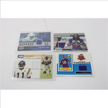 NFL Trading Cards, 10 Pieces
