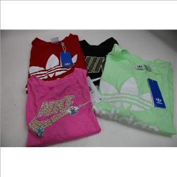 Nike, Adidas Clothing Bulk Lot - Children's, Women's, 13 Pieces