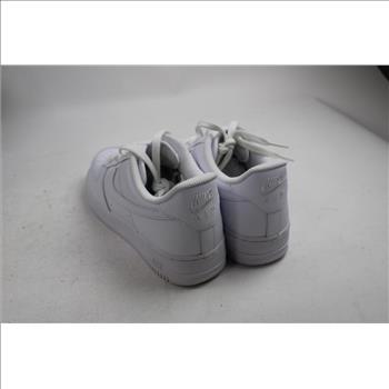 Nike Air Force 1 '07 Sneakers, White, Men's Size 10