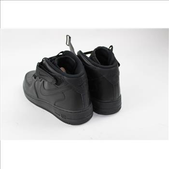 Nike Air Force 1 Mid '07 Black Sneakers, Men's Size 10
