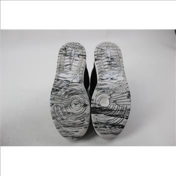 Nike Air Jordan 1 Flight 4 5.5Y Sneakers, Black/White