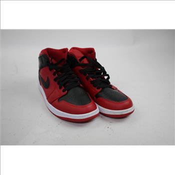 Nike Air Jordan 1 Mid Reverse Bred, Men's Size 8