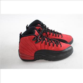 Nike Air Jordan 12 Retro (GS) Reverse Flu Game Youth Shoes, Size 5.5, 153265 602
