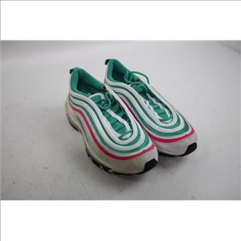 Nike Air Max 97 South Beach Size 6.5Y & Top Level Snapback Hats 5 Pieces