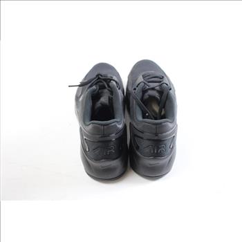 Nike Air Max Bolt Mens Triple Black Running Shoes, Size 11