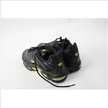 Nike Air Size 7 Sneakers, Black/Orange