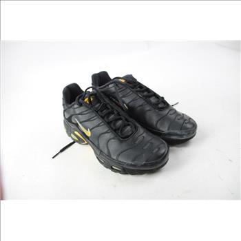 Nike Air Size 7 Sneakers, Black/Orange