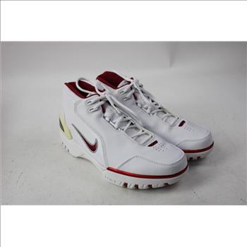 Nike Air Zoom Generation, White/Varsity Crimson, Size 8 Sneakers